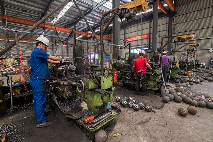 高碑店网架配件车间